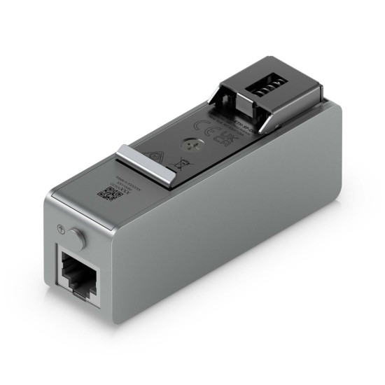 Protecție la supratensiune Ethernet 10 GbE PoE+++ UniFi Ubiquiti pentru șină DIN, UACC-ETH-SP-DIN